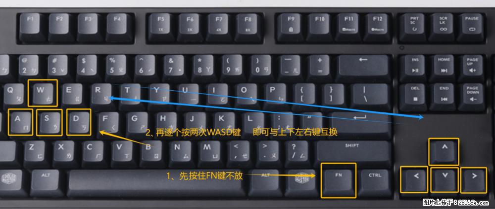 键盘，怎样把wasd键与上下左右方向键互换？ - 生活百科 - 荆门生活社区 - 荆门28生活网 jingmen.28life.net